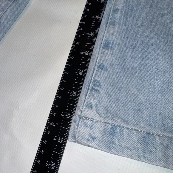 AG Stella Wide Leg Jeans  Trouser sz 32 Light Wash - Picture 9 of 10